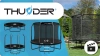 THUNDER INSIDE ELITE trampoline 10FT (305 cm) NOIR
