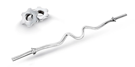 Barre EZ coudée vissée 120 cm 30 mm THUNDER