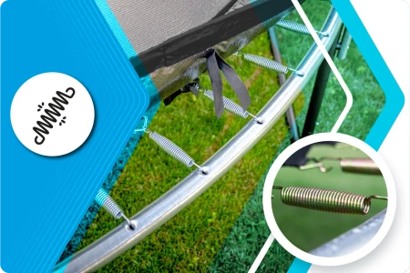 THUNDER INSIDE ELITE Trampoline 14FT (427cm) NOIR