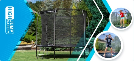 THUNDER INSIDE ELITE Trampoline 12FT (366 cm) NOIR