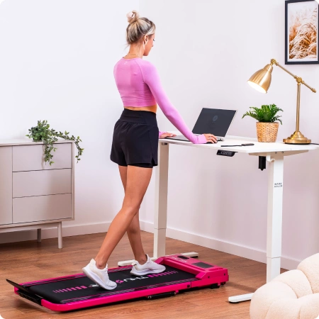 Tapis de course électrique THUNDER VIVA-PINK