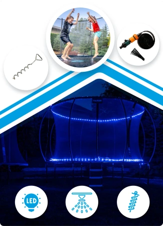 THUNDER INSIDE ULTRA 12FT (366 cm) BLUE trampoline