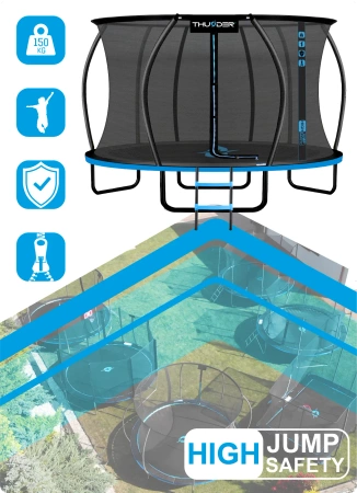 THUNDER INSIDE ULTRA 12FT (366 cm) BLUE trampoline