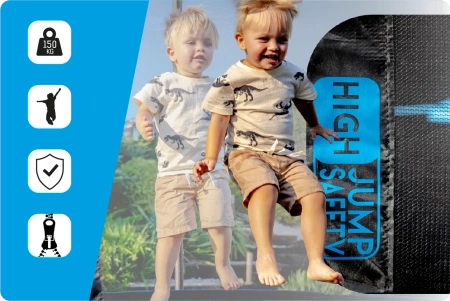 Trampoline THUNDER INSIDE ULTRA 14FT (427 cm) BLEU