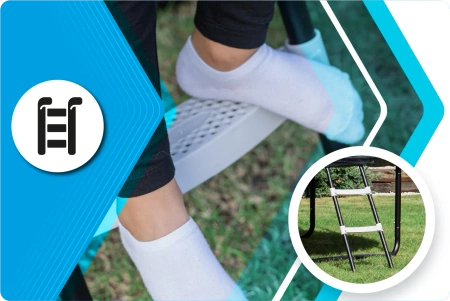 THUNDER INSIDE ELITE Trampoline 16FT (488 cm) NOIR