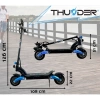 Trottinette électrique THUNDER FLUX 1000W 48V 10Ah