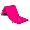 Tapis de gymnastique rose 180x60x5 THUNDER