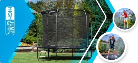 THUNDER INSIDE ELITE Trampoline 16FT (488 cm) NOIR