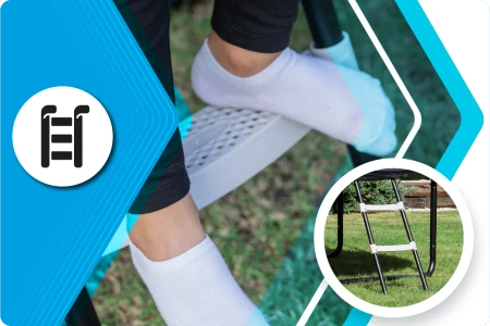 THUNDER INSIDE ELITE Trampoline 12FT (366 cm) NOIR