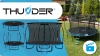 Trampoline THUNDER INSIDE ULTRA 14FT (427 cm) BLEU