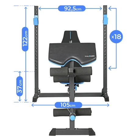 Banc d'entraînement THUNDER CROUL