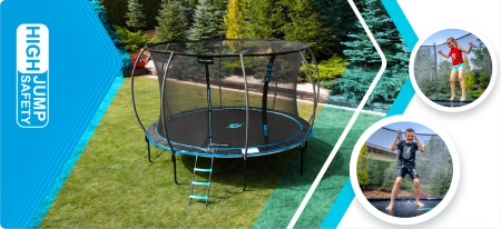 Trampoline THUNDER INSIDE ULTRA 8FT (244cm) BLUE