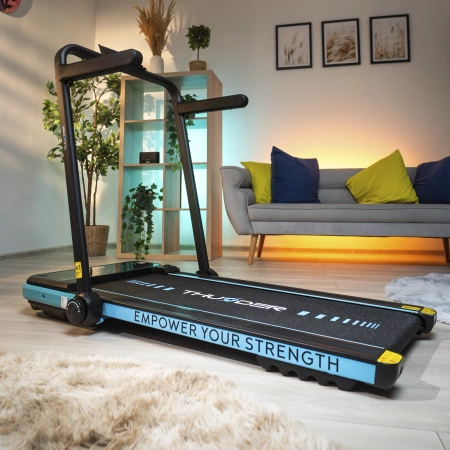 Tapis de course électrique THUNDER IMPACT-BLUE