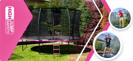 Trampoline THUNDER INSIDE ULTRA 12FT (366 cm) PINK