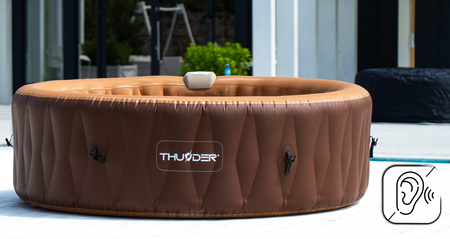 Jacuzzi gonflable de jardin THUNDER MOCHA