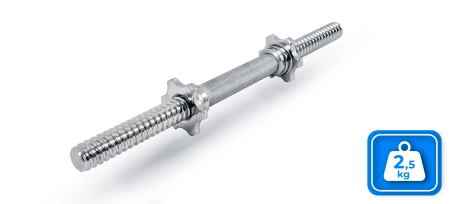 Barre droite vissée 40 cm 30 mm THUNDER