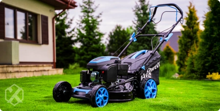 Tondeuse thermique Hexwelt HW-KS-200 51cm 3,8kW autotractée