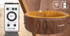 Jacuzzi gonflable de jardin THUNDER MOCHA