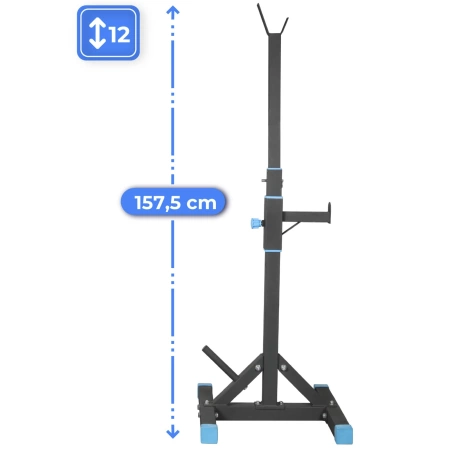 Supports pour barre avec sécurité THUNDER PRESA 