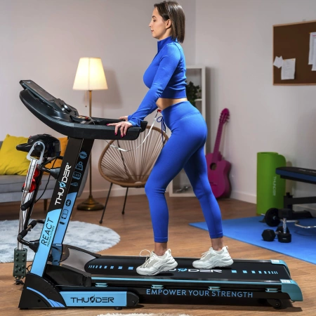 Tapis de course électrique THUNDER REACT-DS-BLACK