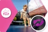 Trampoline THUNDER INSIDE ULTRA 12FT (366 cm) PINK