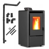 Poêle à pellets LEYLA BLACK 6,3 kW