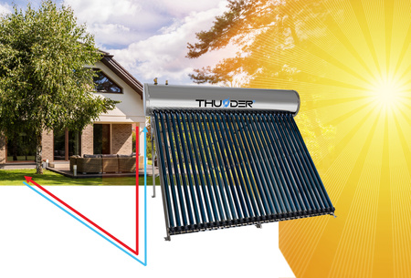 Capteur solaire pressurisé avec réservoir THUNDER 300 L