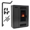 Poêle à pellets ARIA BLACK 12 kW