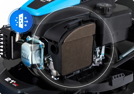 Tondeuse thermique Hexwelt HW-KS-224 53cm 4,4kW autotractée