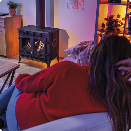 Poêle à bois en fonte ATAR 10 kW