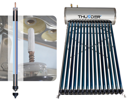 Capteur solaire pressurisé avec réservoir THUNDER 150 L
