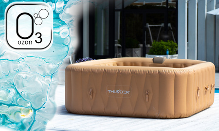 Jacuzzi gonflable de jardin THUNDER FRAPPE