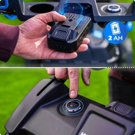 Tondeuse thermique Hexwelt HW-KS-224 53cm 4,4kW autotractée